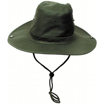 Tropický klobouk olivový – Zboží Mobilmania