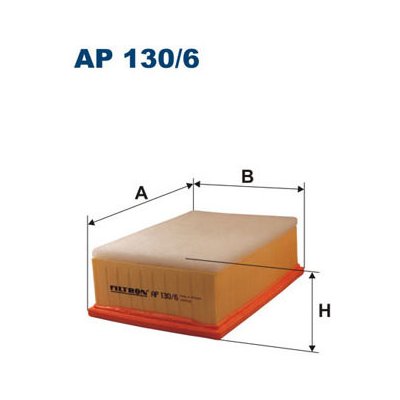 Vzduchový filtr FILTRON AP 130/6 – Hledejceny.cz