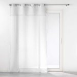Douceur d'intérieur Záclona s oky a třásněmi ELEANIA, 140 x 240 cm bílá – Hledejceny.cz