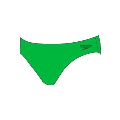 Speedo plavky 5 brief zelené