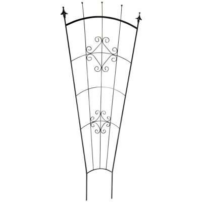 Špalír na popínavé rostliny Deko C 180 cm tmavě šedý – Zbozi.Blesk.cz