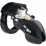 Mystim Pubic Enemy No 1 klec na penis s elektrostimulací - Black Edition – Sleviste.cz