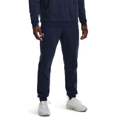 Under Armour pánské tepláky Essential Fleece Jogger midnight navy Tmavě modrá – Zboží Mobilmania