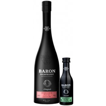 Baron Hildprandt ze zralých malin 40% 0,7 l (holá láhev)