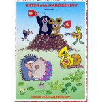 Krtek má narozeniny omalovánky A4 – Zbozi.Blesk.cz