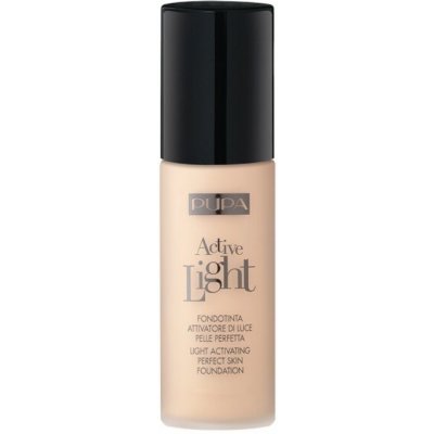 PUPA Milano Tekutý make-up s aktivátorem světla Active Light Perfect Skin Foundation 009 Light Porcelain 30 ml – Zboží Mobilmania