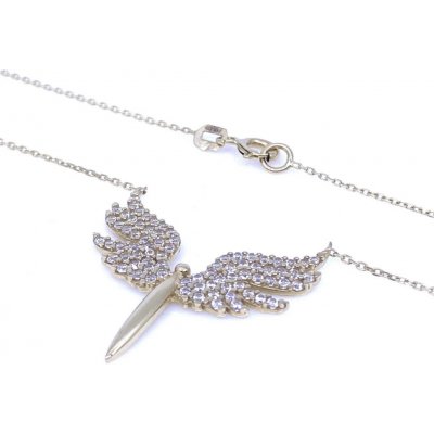 Diante Zlatý řetízek s přívěskem anděl 59643592 – Hledejceny.cz