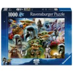 Ravensburger Star Wars Mandalorian a Grogu 1000 dílků – Sleviste.cz