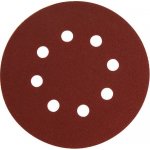 Papír brusný 125mm suchý zip 8x otvor 10ks Extol Premium - P150 – Sleviste.cz