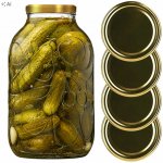 Kadax sklenice 5000ml x 4 ks + víčka fi100 – Hledejceny.cz