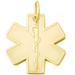 Zlatnictví Zlatíčko Zlatý přívěsek lékařský znak Aeskulapova hůl 11.00002 – Hledejceny.cz