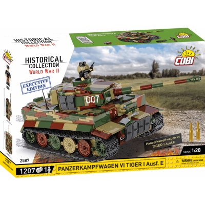 COBI 2587 WW II 1:28 Německý tank PzKpfw VI TIGER I Ausf. E – Zboží Mobilmania