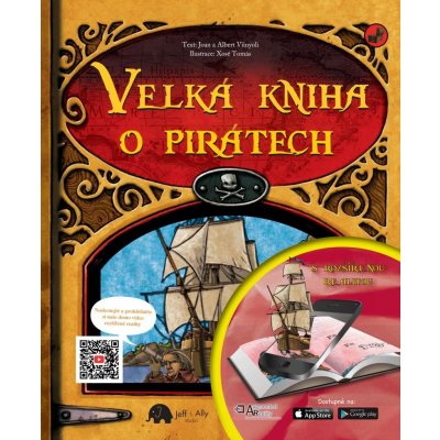 Velká kniha o pirátech s rozšířenou realitou – Zboží Mobilmania
