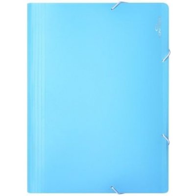 CONCORDE Desky na dokumenty s gumou A4, 13 kapes, pastel modrá – Zboží Živě