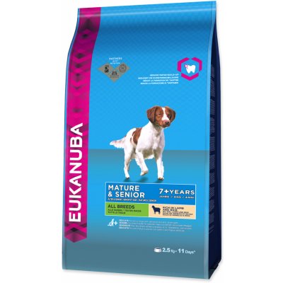 Eukanuba Mature & Senior Lamb 2,5 kg – Sleviste.cz