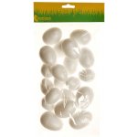 Vejce polystyrén 20 ks, 4-6 cm bílá 381203 – Zboží Mobilmania