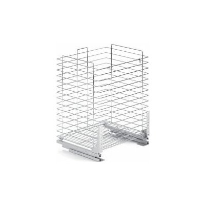 Výsuvný koš na prádlo do mělké skříňky 2356 G2 Cargo PRO – lesklý chrom 500mm – Hledejceny.cz