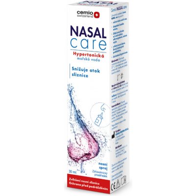 Cemio Hypertonická mořská voda Nasal Care 30 ml – Zboží Dáma