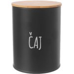 Orion Dóza ČAJ Black 9,5 cm – Zboží Mobilmania