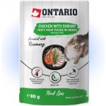 Ontario Herb Cat Chicken with Shrimps 80 g – Hledejceny.cz