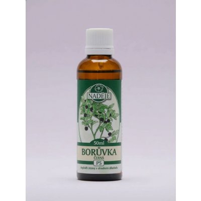 Naděje Borůvka černá tinktura z pupenů rostlin 50 ml – Hledejceny.cz