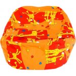 Kojící polštáře Matýsek Náhradní potah na pelíšek ŽIRAFA ORANŽOVÁ – Zboží Mobilmania