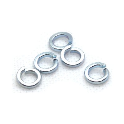 Pérová podložka čtvercový průřez M3, DIN 7980, zinkovaná – Sleviste.cz