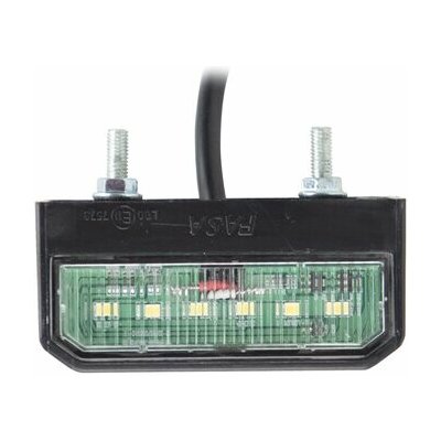 TT TECHNOLOGY LED osvětlení registrační značky (SPZ), 12V-24V, IP67, E11, 0.2W - s montážními šrouby – Hledejceny.cz
