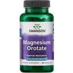 Swanson Magnesium Orotate 40 mg 60 kapslí – Hledejceny.cz