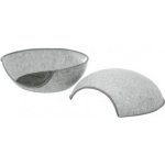 Trixie Luna Plstěná jeskyně se zipem světle šedá 40 x 24 x 46 cm – Sleviste.cz