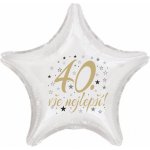 Balonky.cz 40. narozeniny balónek hvězda – Zboží Dáma