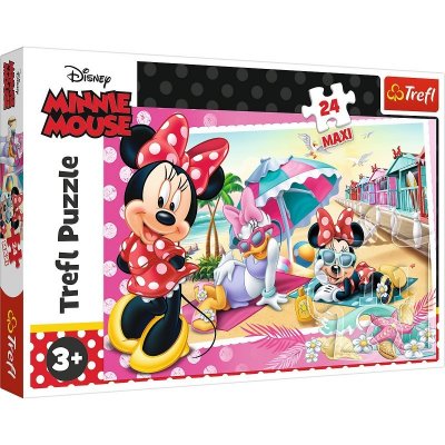 Trefl Maxi Minnie Mouse dovolená s Minnie 14292 24 dílků – Zboží Mobilmania