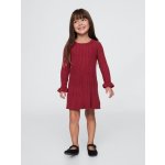 GAP Baby svetrové šaty CashSoft Červená – Hledejceny.cz