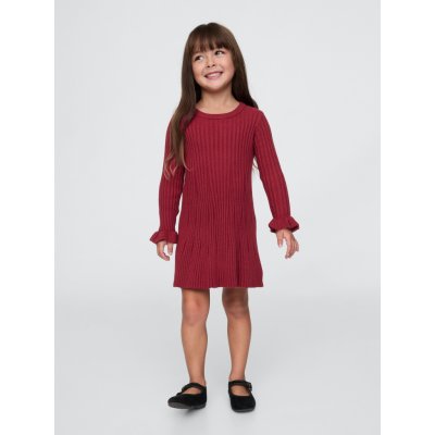 GAP Baby svetrové šaty CashSoft Červená – Hledejceny.cz