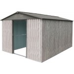 BestBerg ZDB-9SD 9 m² bílé dřevo / šedá – Zboží Dáma