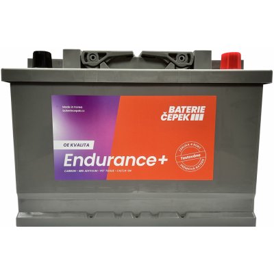 Baterie Čepek Endurance+ 12V 77Ah 780A – Sleviste.cz