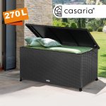 Casaria 122 x 56 x 61cm černý 102318 – Zboží Dáma