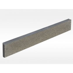 Presbeton obrubník ABO 9-20 00 x 5 x 20 cm přírodní beton 1 ks