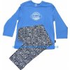 Dětské pyžamo a košilka Pleas dětské pyžamo stř.modrá