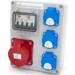 Rozvaděč ELS Elektrotechnika 230 V IP44 32 A – Sleviste.cz