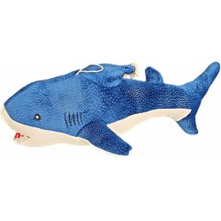 Leventi žralok se třpytkami modrý