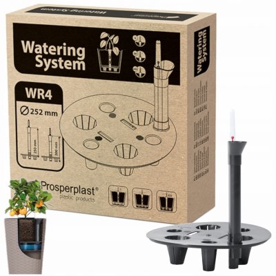 Prosperplast Zavlažovací sada WR4 černá 25,2 cm – Zboží Dáma