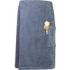 Ručník A&R Pánský saunový kilt na suchý zip Velcro, 400 g/m Jeans Blue, : 65 x 150 cm