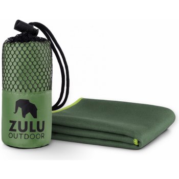 Zulu Light Ručník 40x40 cm tmavě zelená