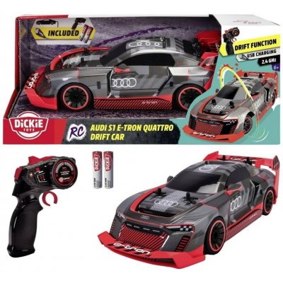 Dickie Toys RC Audi S1 E-Tron Quattro 30 cm, 2 kanály – Hledejceny.cz