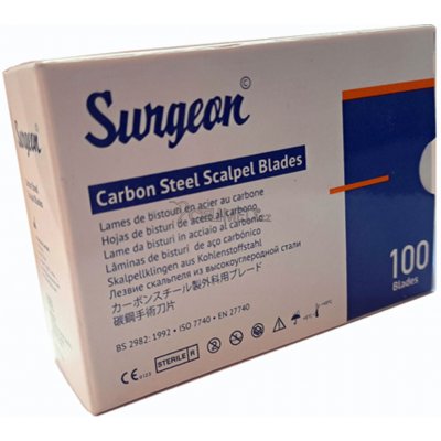 Surgeon čepelky vel. 22 balení 100 ks – Zbozi.Blesk.cz