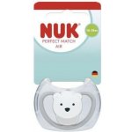 Nuk dudlík Perfect Match Air Polar Bear 1 ks – Sleviste.cz