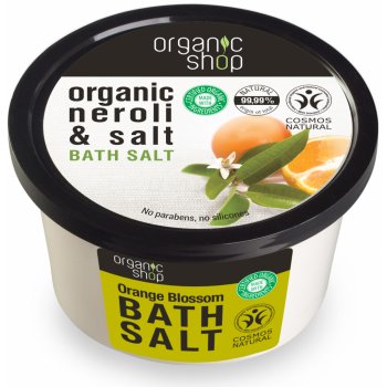 Organic Shop sůl do koupele Pomerančové květy 250 g