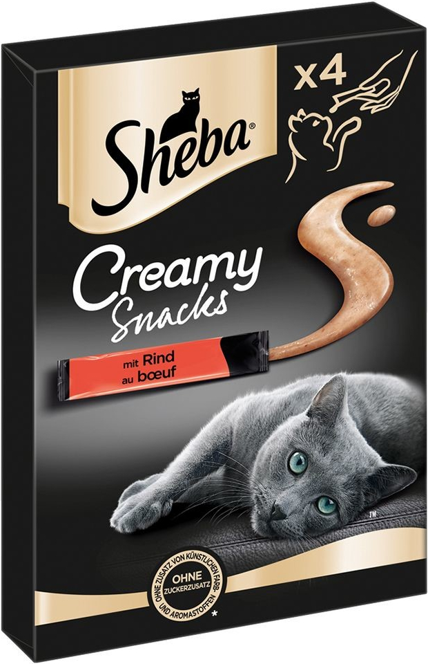 Sheba Creamy Snacks Losos 44 x 12 g
