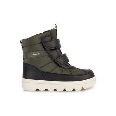 Geox sněhule J Willaboom Boy B Ab J36LFB 0FU54 C0033 Black Military – Zboží Dáma